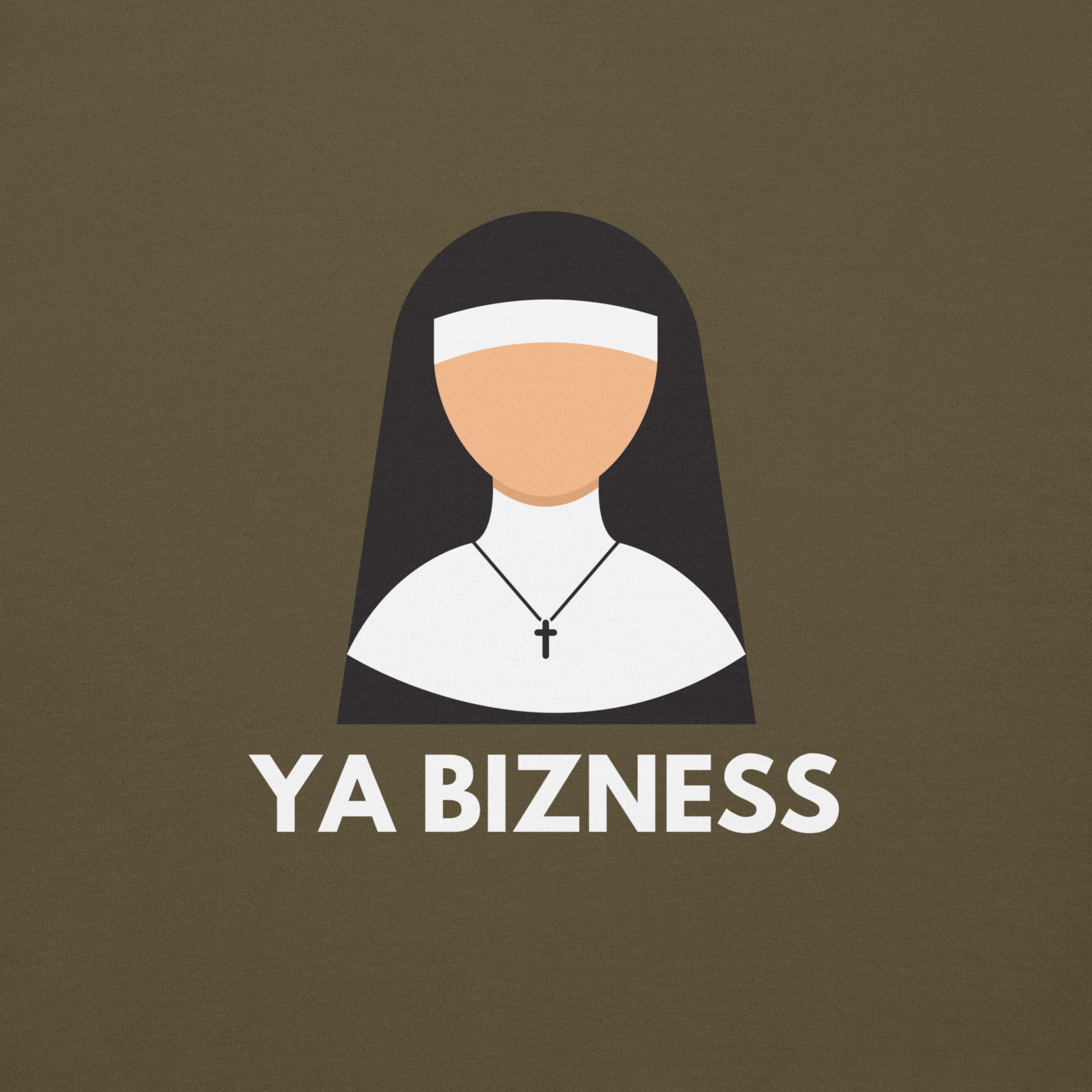 Nun Ya Bizness Light Logo Unisex Hoodie