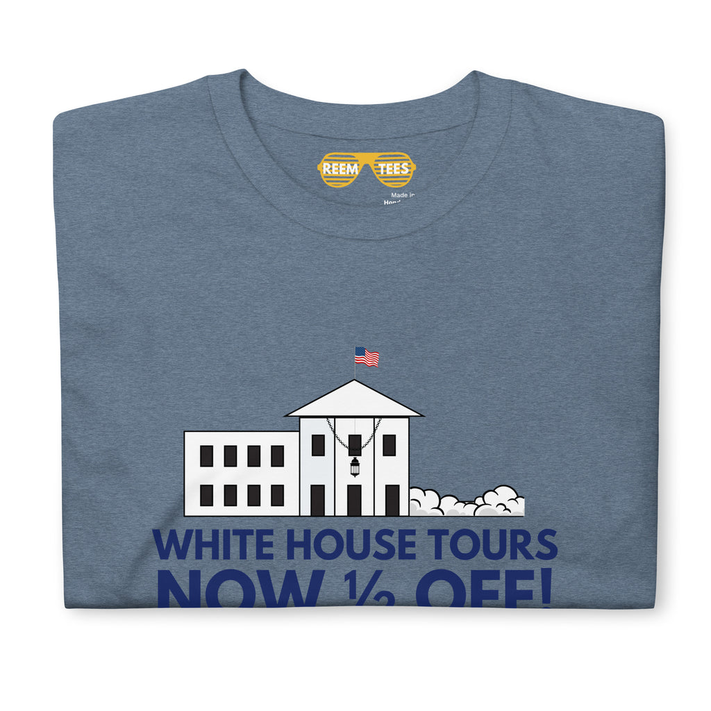 White House Tours Dark Logo Short-Sleeve Unisex T-Shirt