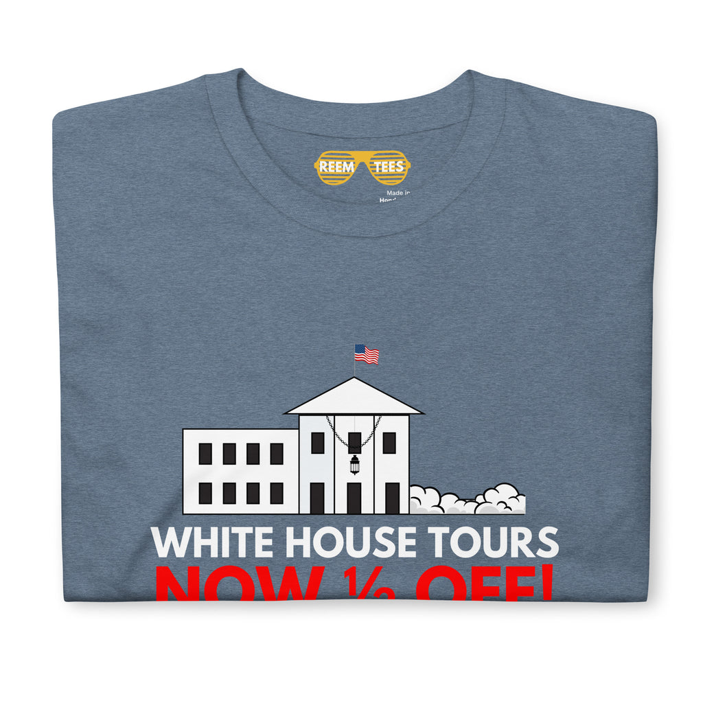 White House Tours Light Logo Short-Sleeve Unisex T-Shirt