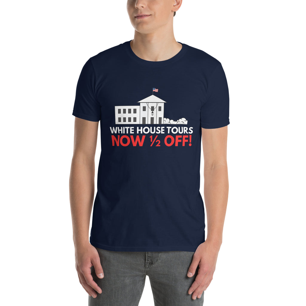 White House Tours Light Logo Short-Sleeve Unisex T-Shirt